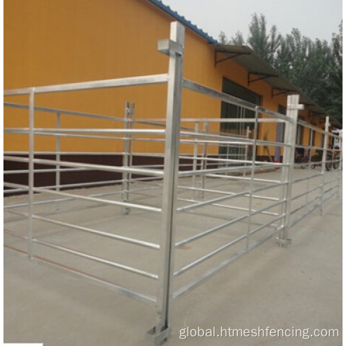 Heavy Duty Corral Panels tubular Livestock gate SHEEP HURDLE with interlocking loops Factory